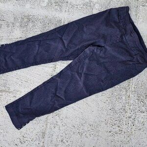 Counterparts Women Pant Black Ankle Pant Studs Hem Pants Size L